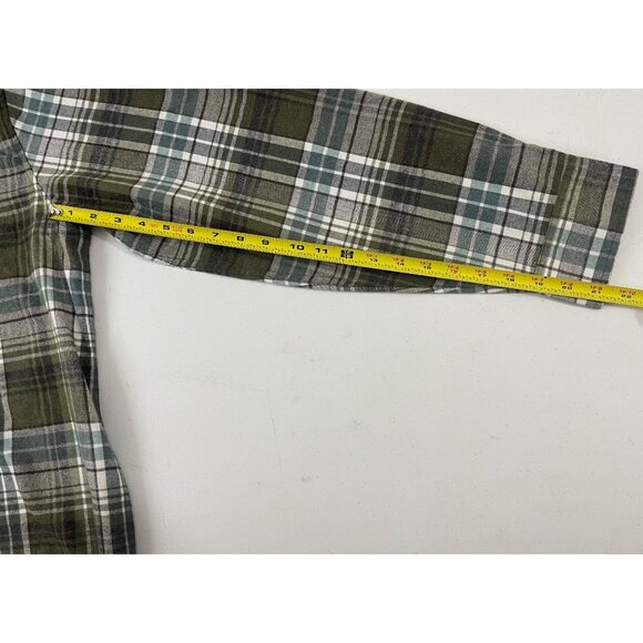 Weatherproof Vintage Mens Flannel Shirt (US, XXL, Green), New - Picture 16 of 16